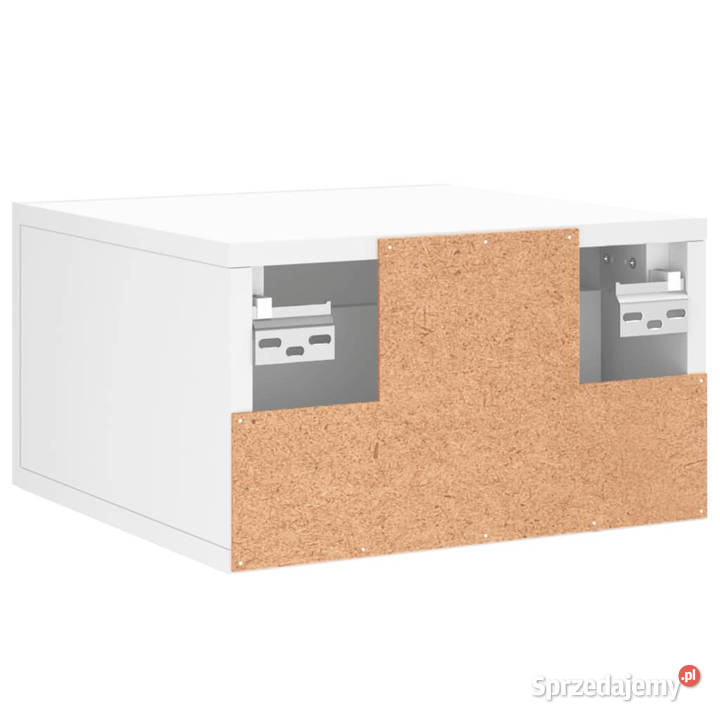 Wisząca szafka nocna biała 35x35x20 WM829772 Warszawa