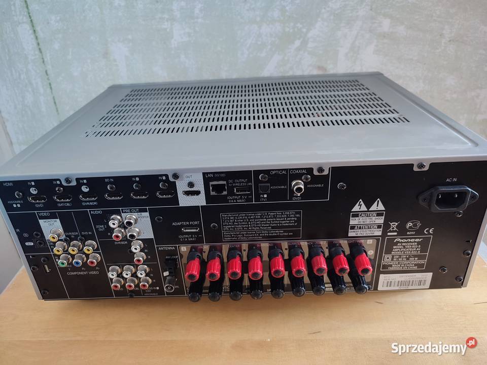 Pioneer VSX922 kino domowe niesprawne Myszków sprzedam