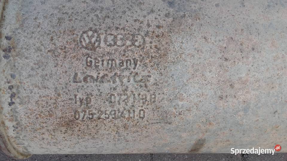 Tłumik z rura koncowa Volkswagen Lt 24D 7596r Gniewkowo