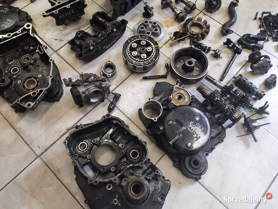 Kawasaki KLR 250 silnik części cylinder wał Motoryzacja Jelenia Góra