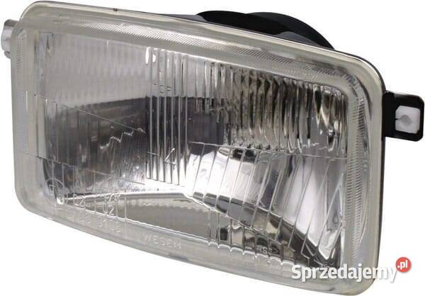 Reflektor prostokątny przezroczysty przykręcany Kamionna