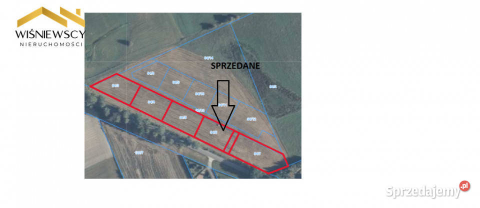 Działka budowlana 1547m2 Rogajny gmina Pasłęk budowlana