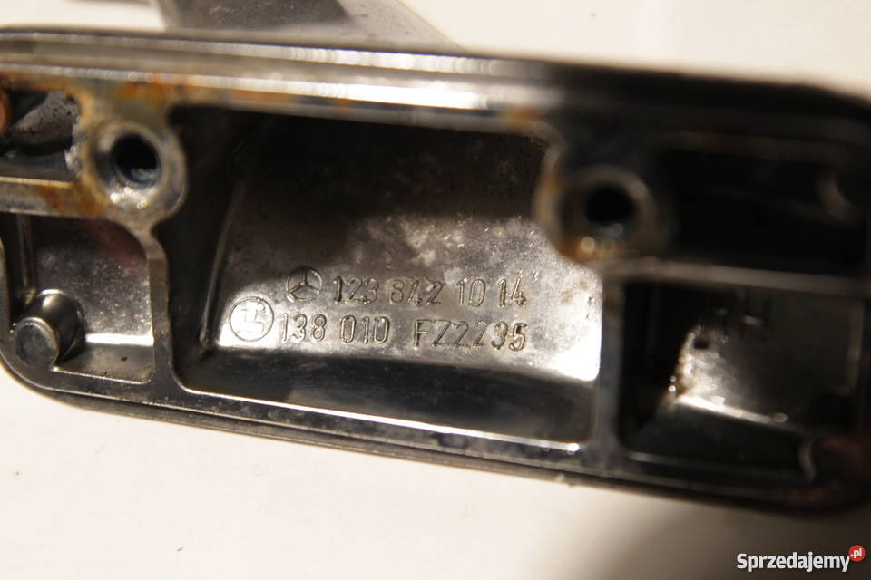 Relingi dachowe chrom mocowanie Mercedes S123 Karoseria Gdańsk