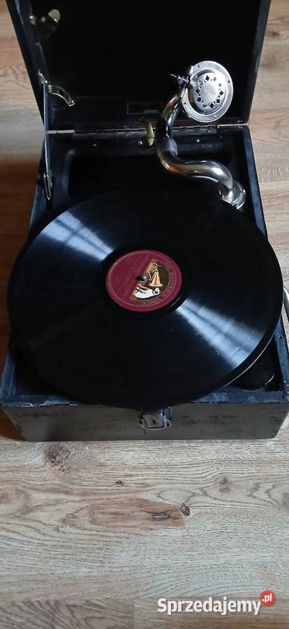 POLSKI gramofon walizkowy Muza Kraków