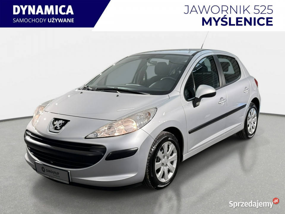 Peugeot 207 Trendy 14 88 M5 2007 r salon I elektryczne lusterka Myślenice
