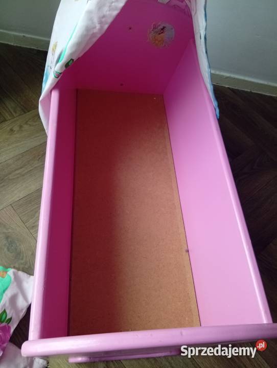 Łóżeczko kołyska lalek Bronisławka