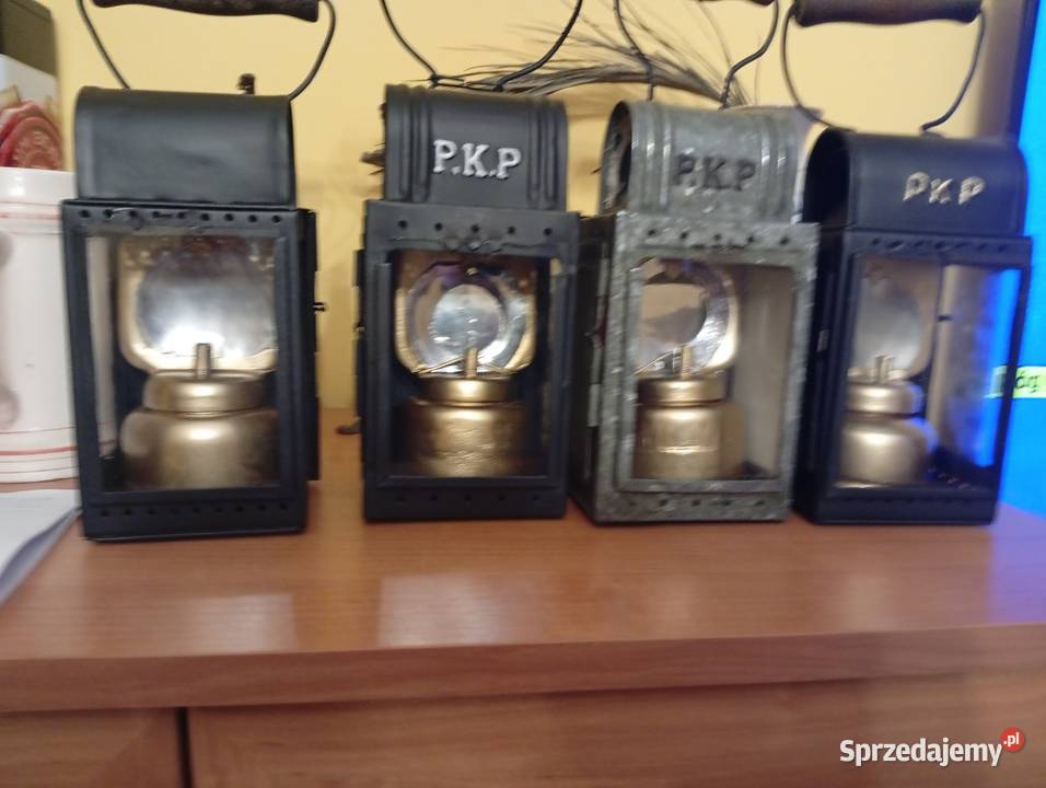 sprzedam 4 lampy konduktorskie karbidowe Elbląg