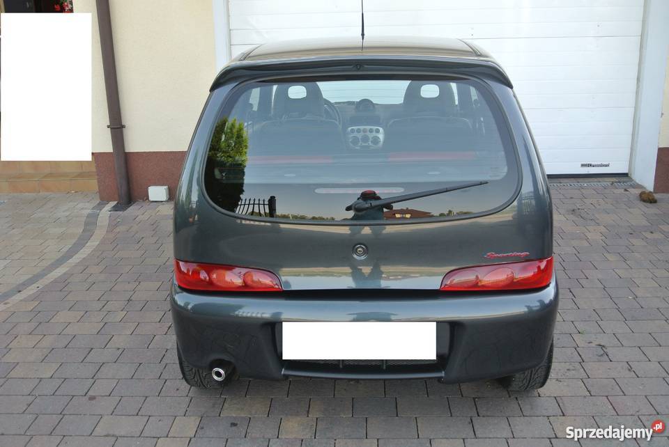 Fiat Seicento 11 ABARTH SKÓRA ALU Karczew