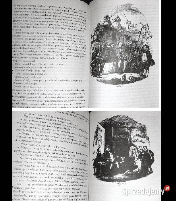 Klub Pickwicka Tom 1 i 2 Charles Dickens lubelskie Chełm