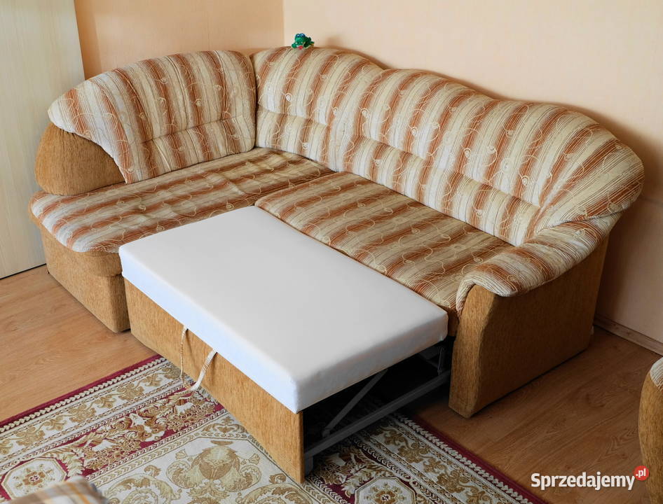 narożnik kanapa narożna lewa rozkładana pojemnik 165cm Szczecin