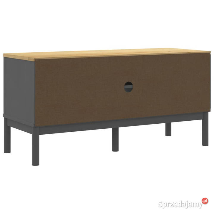 Szafka RTV FLORO szara 114x43x55 lite drewno Warszawa