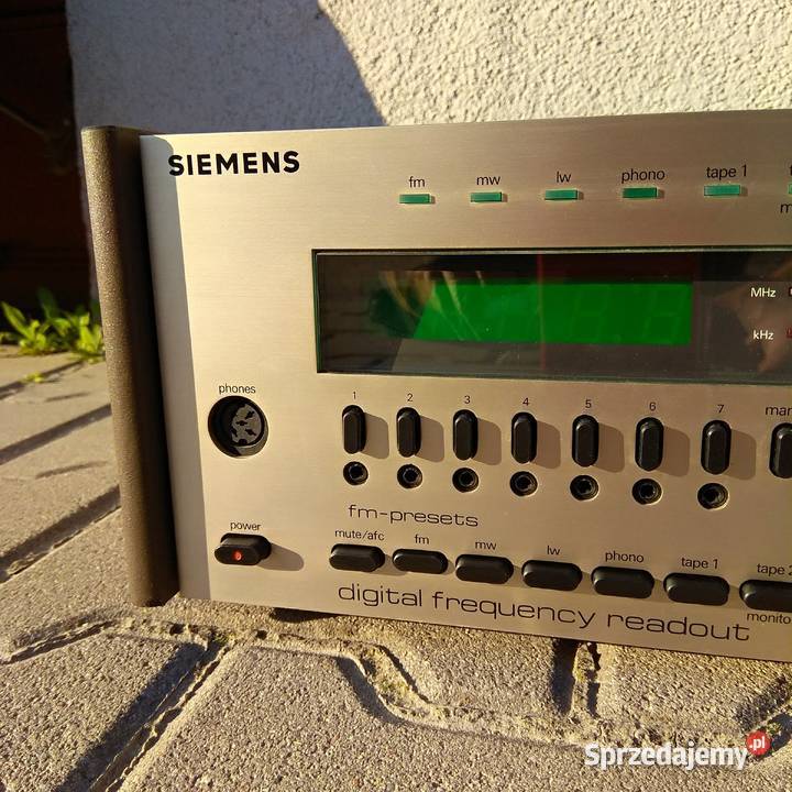Unikatowy Siemens RS 444 retro vintage Świebodzice