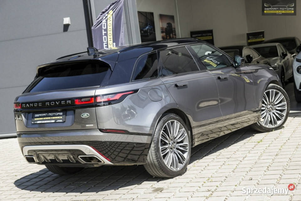 Land Rover Range Rover VELAR RDynamic Masaże Samochody osobowe Dębogórze