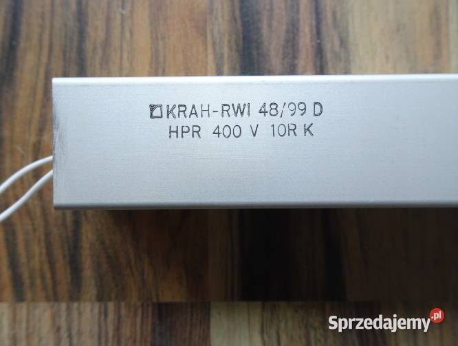 Rezystor KRAH RWI 4899 D HPR 400V 10R K Produkcja