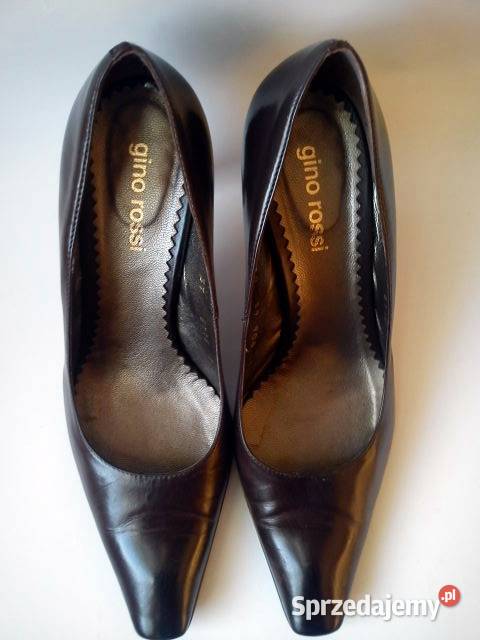 BUTY tradycyjne klasyczne szpilki skórzane firmy Gdańsk