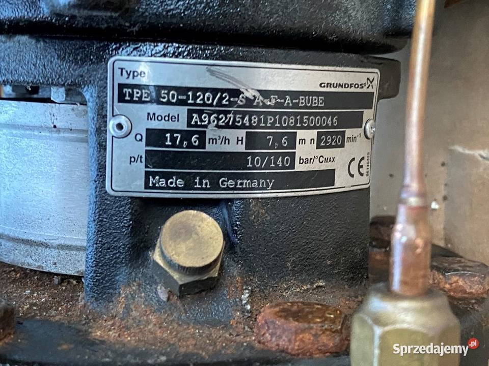 Pompa Obiegowa Grundfos TPE 501202S AFABUBE Nowy Tomyśl