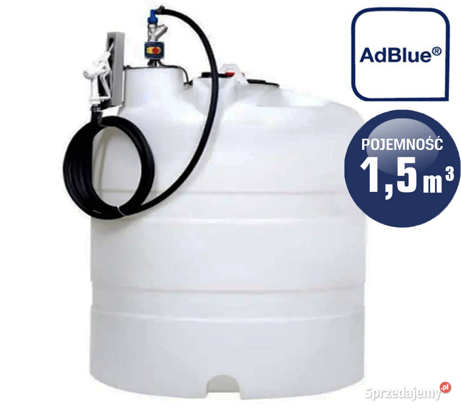 Zbiornik Jednopłaszczowy na AdBlue 1500L Wrocław sprzedam