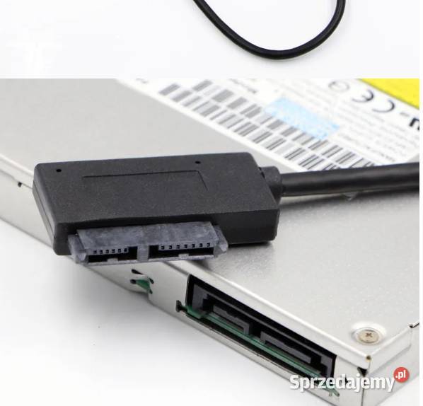 Adapter PC 6P 7P USB 20 CD DVD SATA kabel dysku Bydgoszcz sprzedam