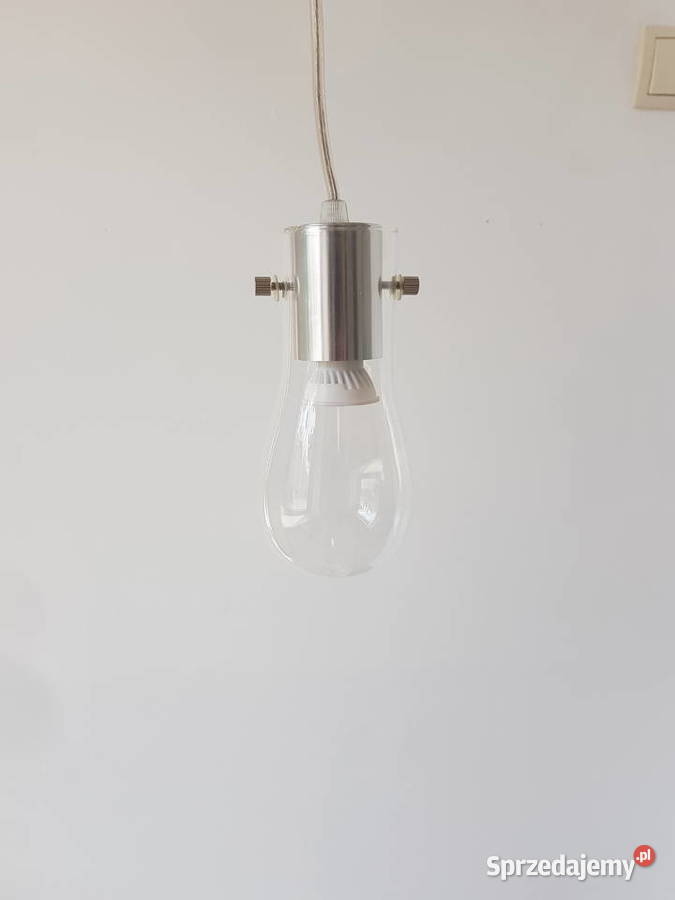 Lampa wisząca KROPLA szkło mała i fajna GU10 mazowieckie