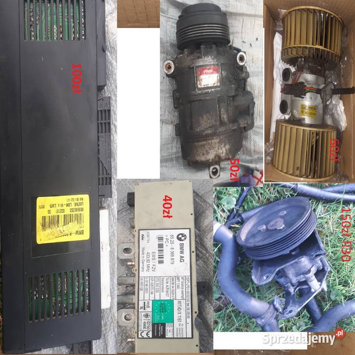 Cześci BMW e39 523i benzyna+LPG Lublin sprzedam