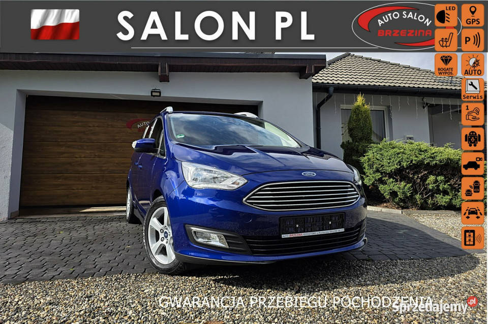 Ford C serwis ASO nawigacja II 2010 autoalarm C-MAX Rydułtowy sprzedam
