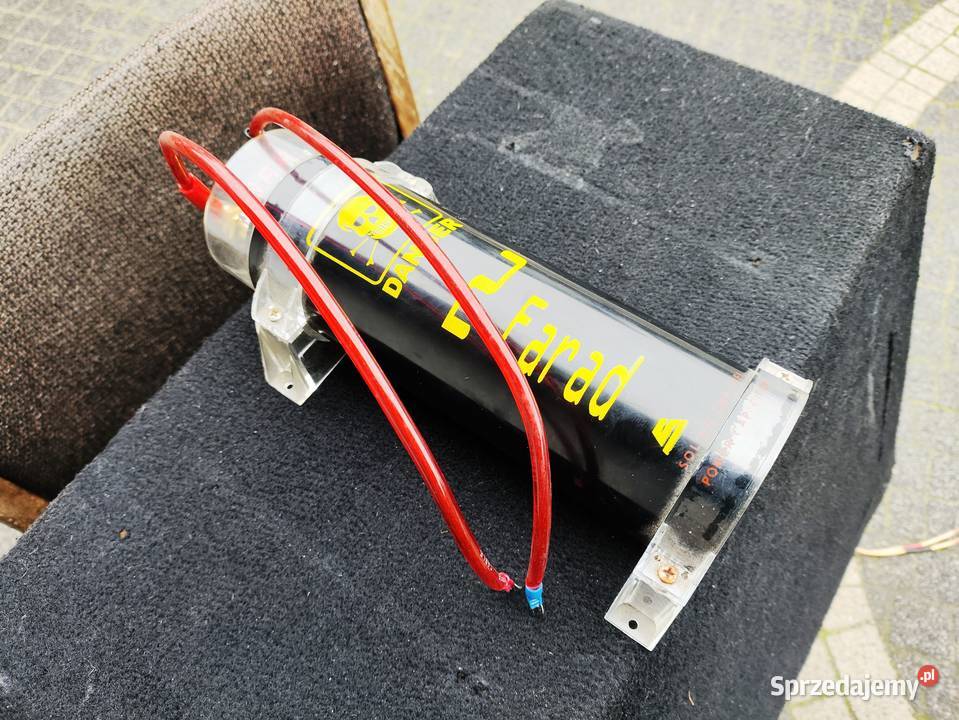 Kondensator car audio Soling 2 FARAD Wysyłka w Niegowonice