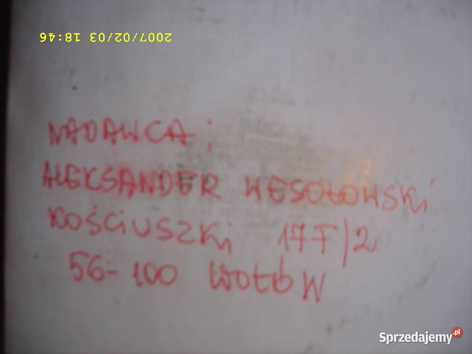 Glosnik nieuzywanyMASTER VOICE2 20ZL Wołów sprzedam