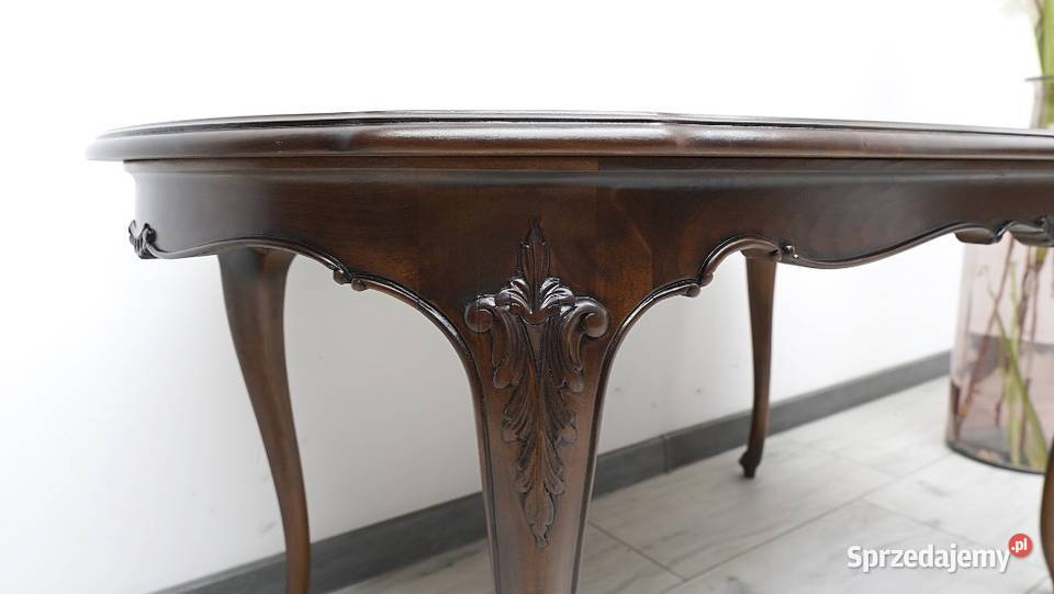 Stylowa ława Ludwik renowacji wielkopolskie Jerka