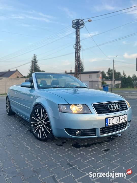 Audi A4 B6 Cabrio 18T Świeży przegląd opolskie Kowale