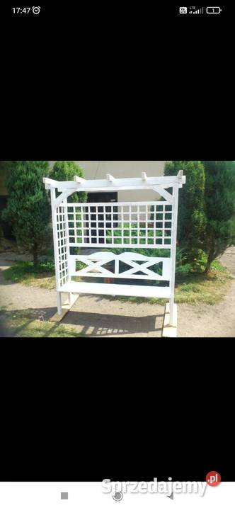 Ławka z pergolą Woźniki