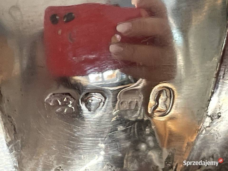 Srebro mlecznik secesja XX wiek Antyki, Sztuka, Kolekcje Jelenia Góra