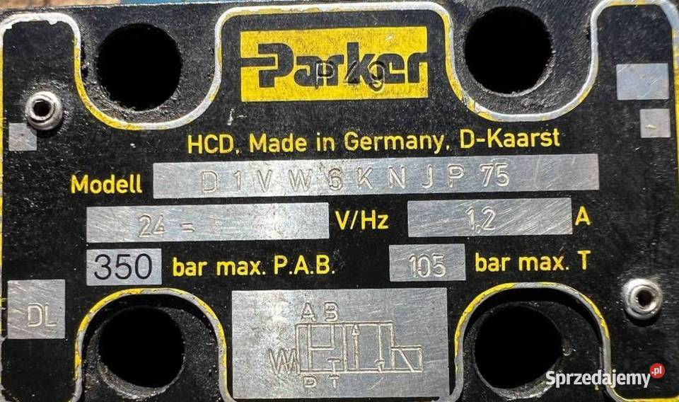 Parker D1VW6KNJP75 Zawór hydrauliczny Poznań