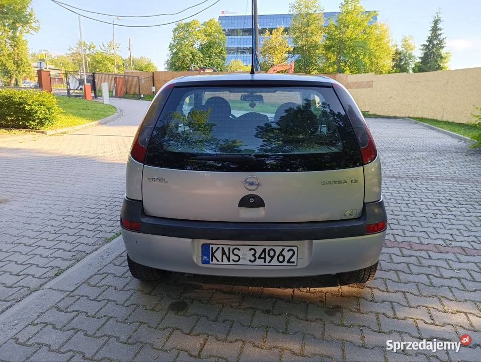 Opel Corsa C 12 benzyna 2001 aluminiowe felgi Kraków