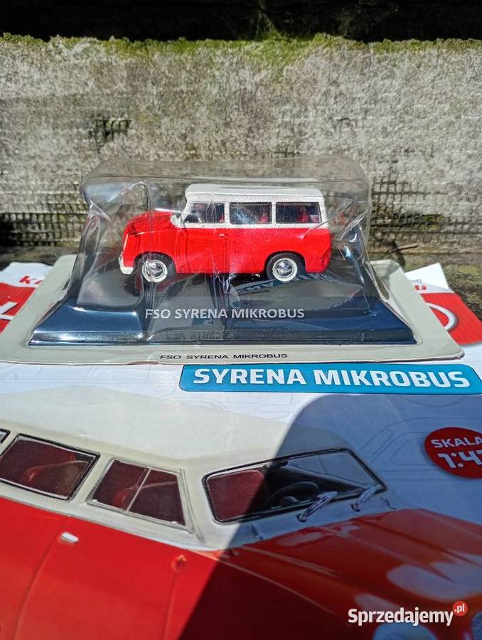 SYRENA MIKROBUS model Legendy FSO 143 kultowe Warszawa