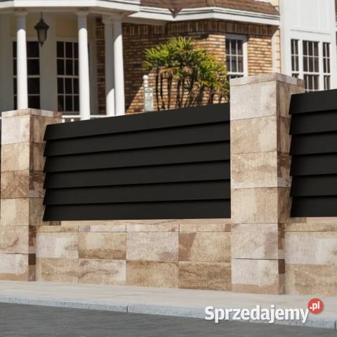 Bloczki ogrodzeniowe gładkie Miękowo