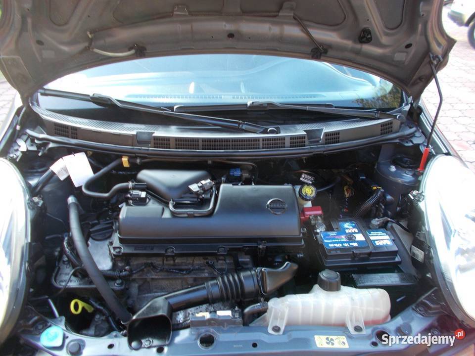 NISSAN MICRA 12 benz 2010 r 5 drzwi KLIMAT mały garażowany Uniejów