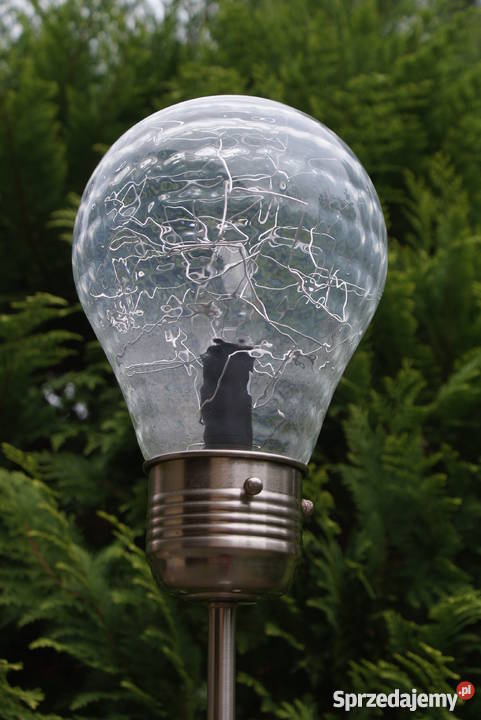 Lampa podłogowa duża żarówka Warszawa sprzedam