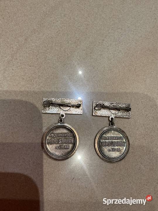 Stary Medal I VOLKSMARSCH 1967 I Marsz Ludowy lubuskie Nowa Sól
