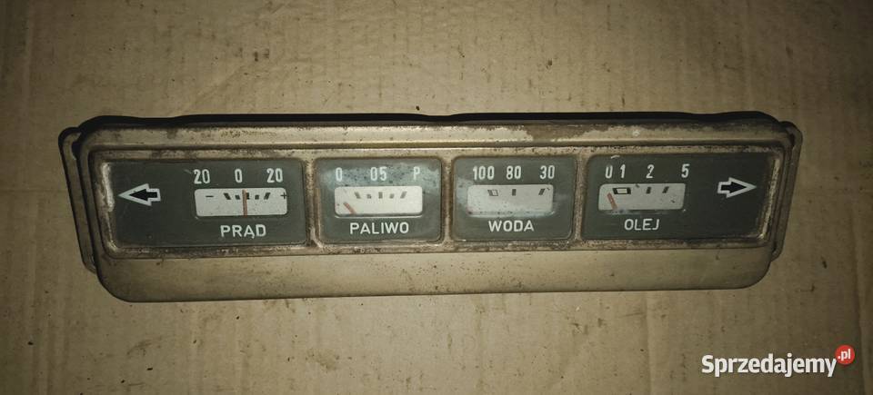 Nowy zestaw wskaźników Warszawa M20 223 Pobieda małopolskie Wolbrom