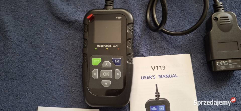 Nowy Skaner OBD2 V119 2025 Diagnostyka Usterka Warszawa