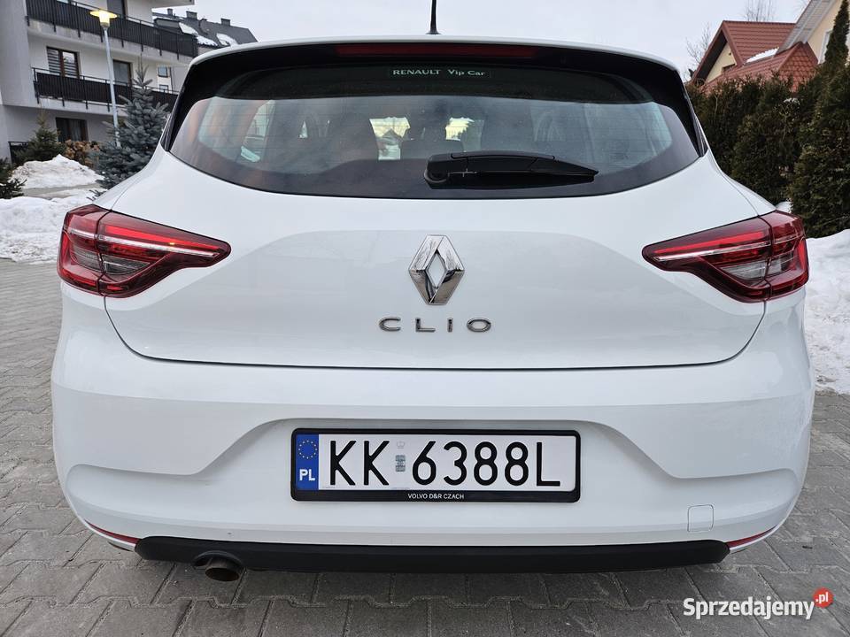 Renault Clio 2021 salon Polska 3x isofix FV 23 gniazdo AUX Rzeszów