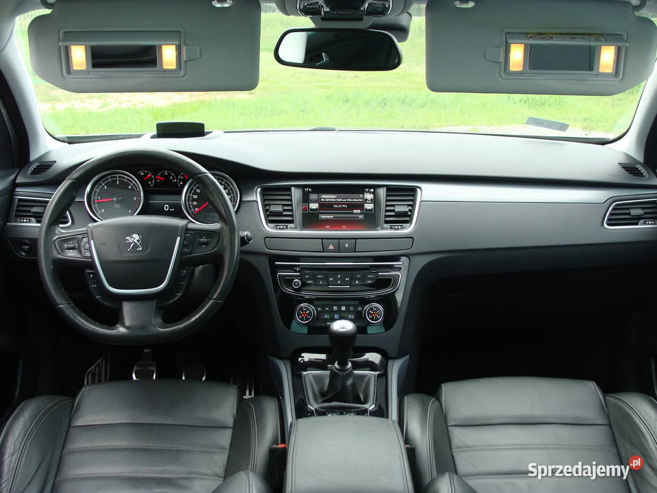 Peugeot 508 20 HDI Manual Skóra LED Allure komputer pokładowy mazowieckie Kowala-Stępocina sprzedam