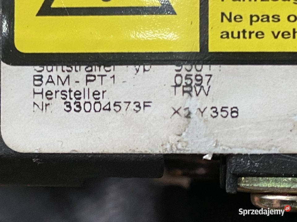 Pas Bezpieczeństwa Iveco Daili TRW 048006 Maszewo sprzedam
