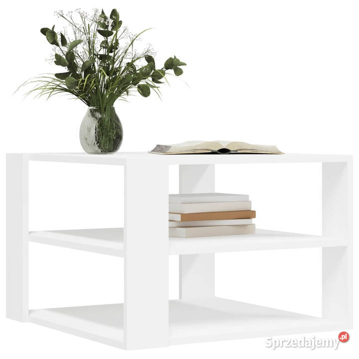 Stolik kawowy biały 595x595x40 materiał Stoły Warszawa sprzedam