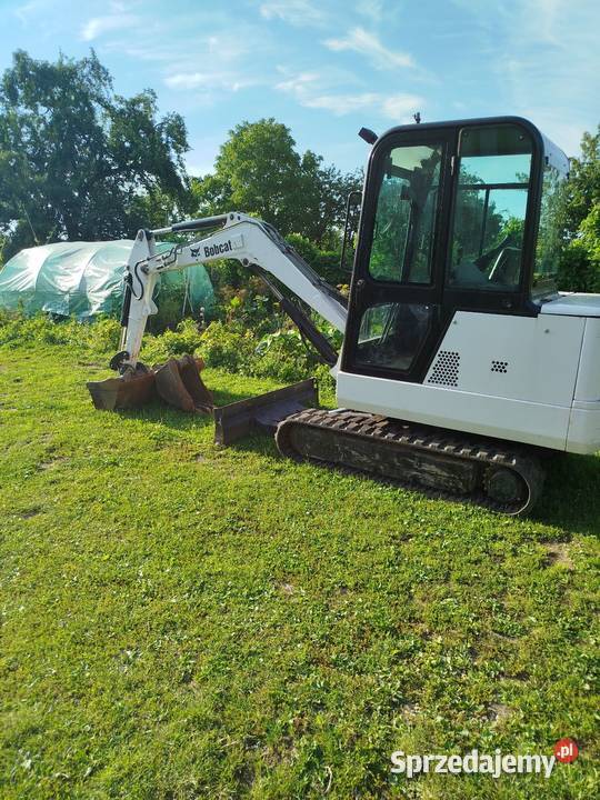 Mini koparka BOBCAT 331 waga 3 tony Małopolska 4500h Koparki małopolskie Zakliczyn