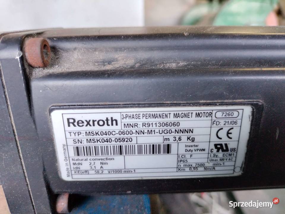 Moduł liniowy Bosch Rexroth r03604000 z Oświęcim