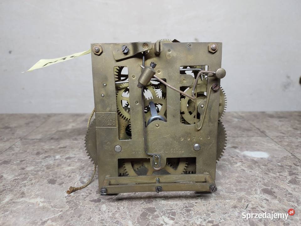 M145 Mechanizm starego zegara ściennego FMS Tczew