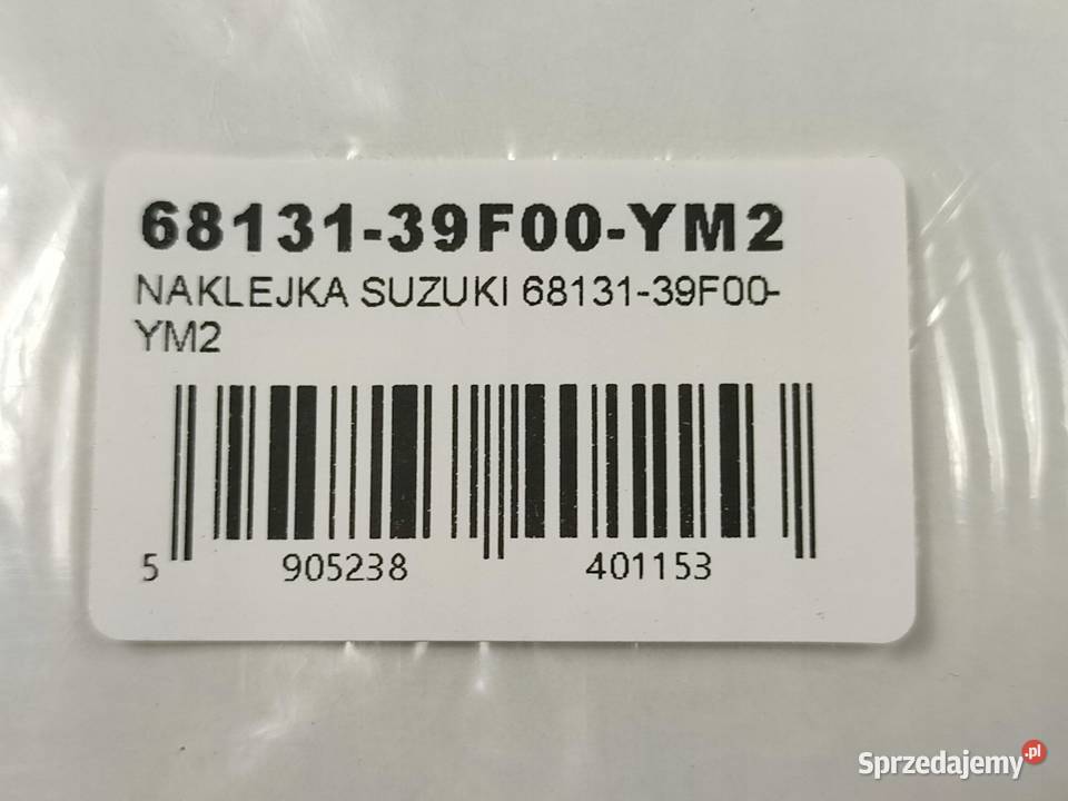 NAKLEJKA EMBLEMAT SUZUKI GSXR600 2002