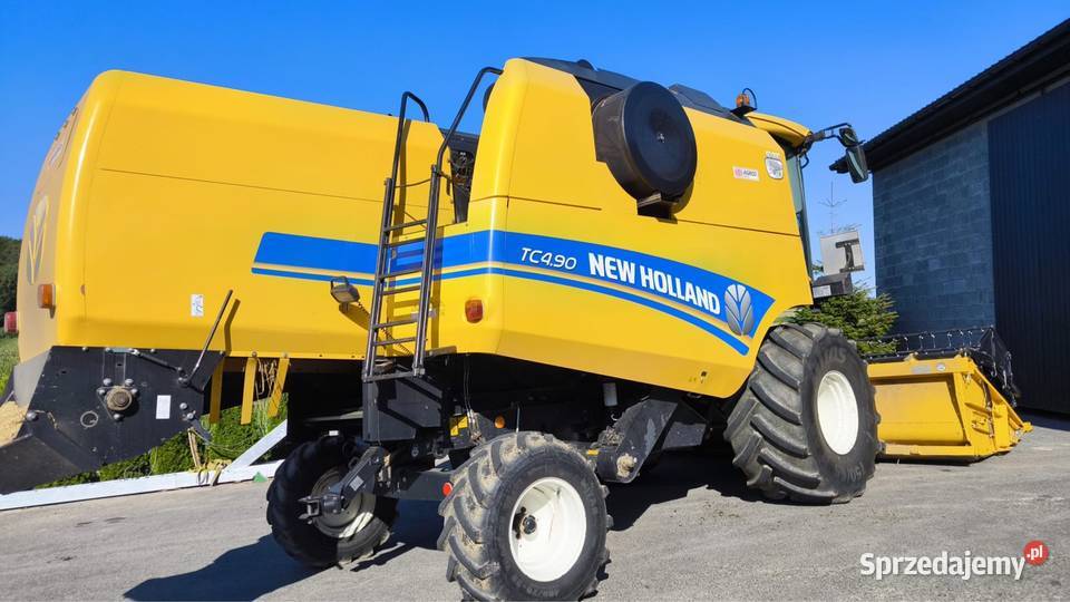Kombajn Holland TC 490 Polski Salon Pierwszy Kabina Częstochowa