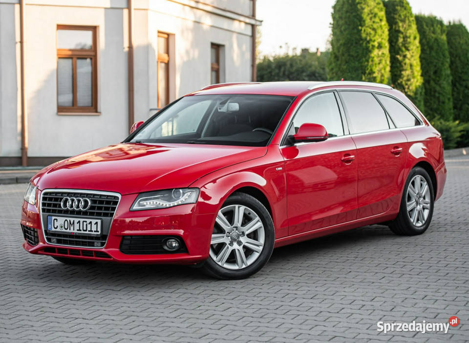 Audi A4 Avant SLine 18T 160 Manual Navi BiXenon VAT marża mazowieckie Zwoleń